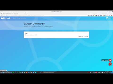 Skycoin BBS Showcase 4 - YouTube